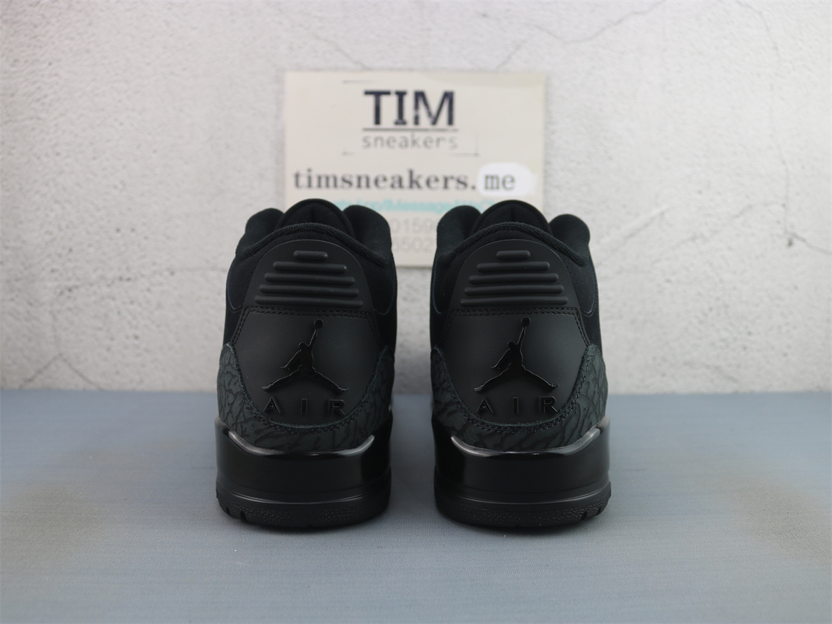 Air Jordan 3 Black Cat 2025 CT8532-001